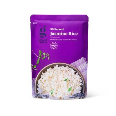 Good & Gather 90 Second Jasmine Rice Microwavable Pouch (8.5 oz)