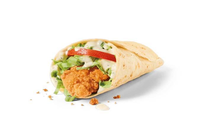 Crispy Chicken Caesar Jack Wrap