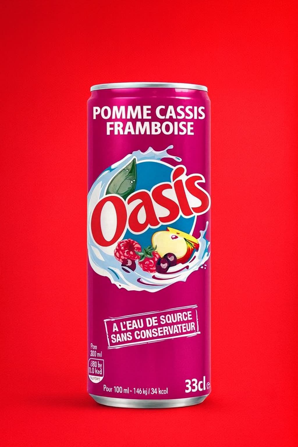 Oasis Fraise framboise