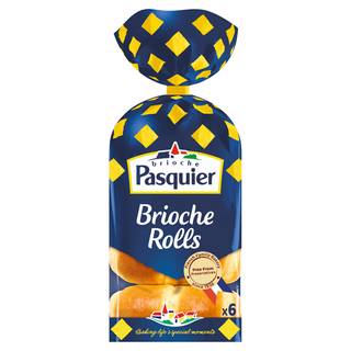 Brioche Pasquier 6 Brioche Rolls