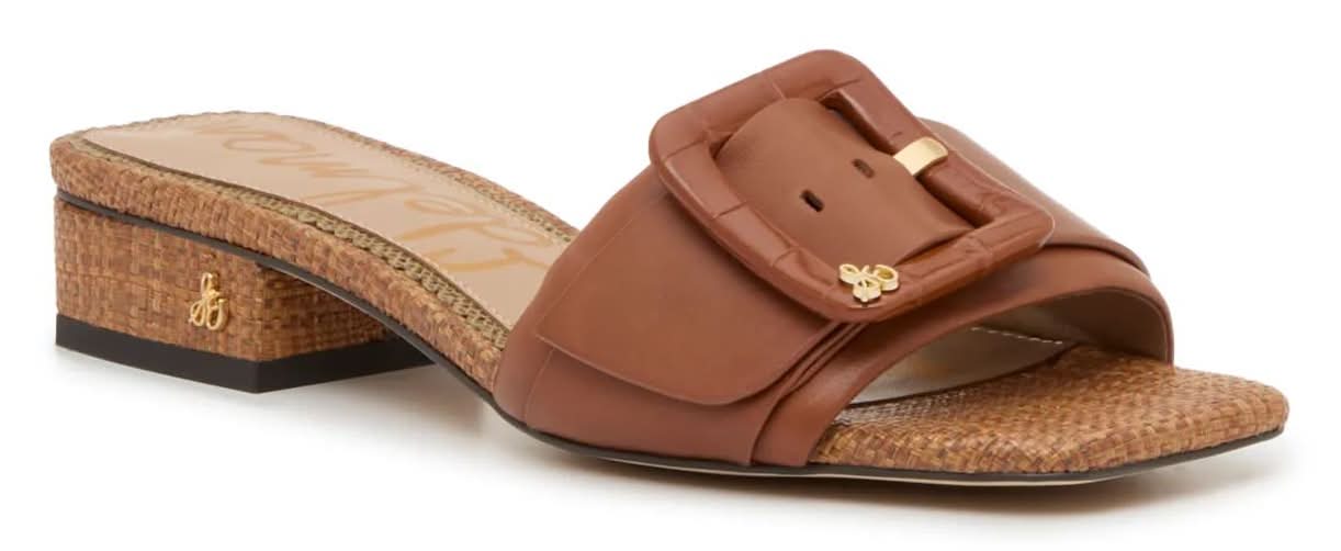 Sam Edelman Signature Collect Dilon Sandal (Cognac Medium - 7)
