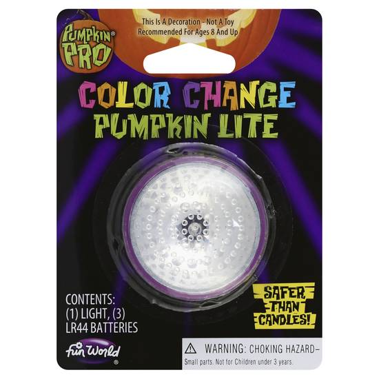 Fun World Color Change Pumpkin Lite