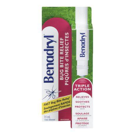 Benadryl Itch and pain relief stick for bug bites Delivery Near Me ...