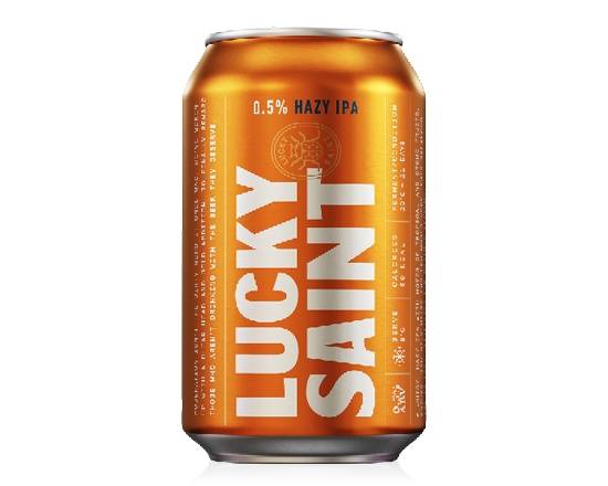 Lucky Saint Hazy IPA 330ml can