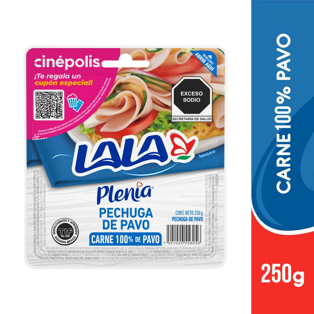 Lala · Pechuga de pavo plenia (250 g)