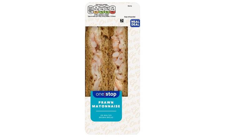 One Stop Prawn Mayonnaise Sandwich (394375) 