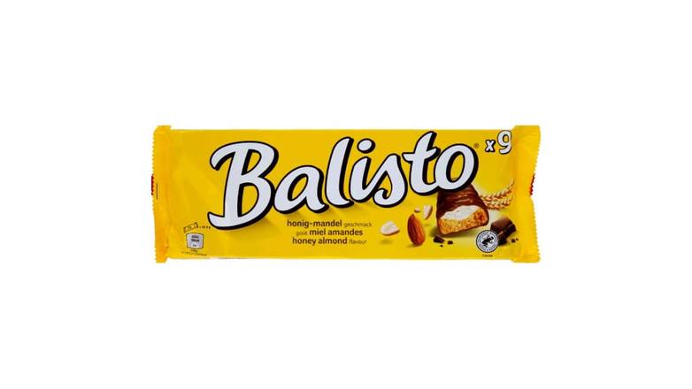 Balisto Barres Balisto, miel et amandes Le sachet de 9, 166,5g