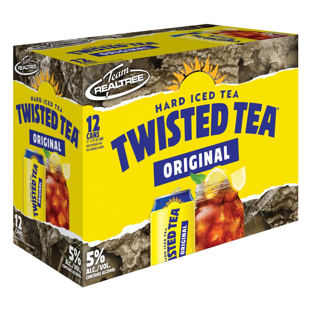 Twisted Tea Hard Iced Tea, Original (12 x 12 fl oz)