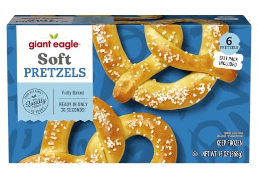Giant Eagle Soft Pretzels (13 oz, 6 ct)