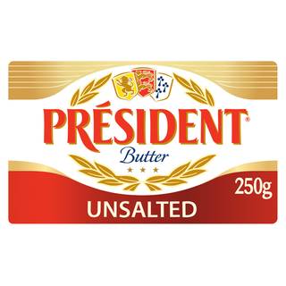 Président French Unsalted Butter 250g