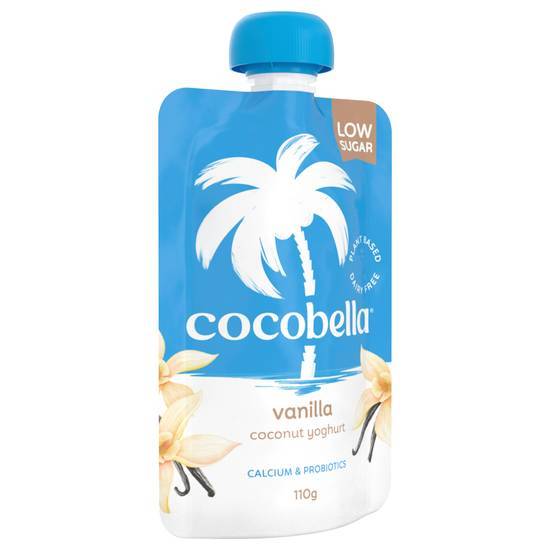 Cocobella Coconut Yoghurt Pouch, Vanilla (110g)