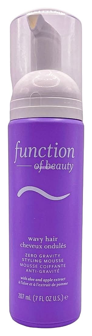 Function of Beauty Zero Gravity Styling Wavy Hair, Mousse (7 fl oz)