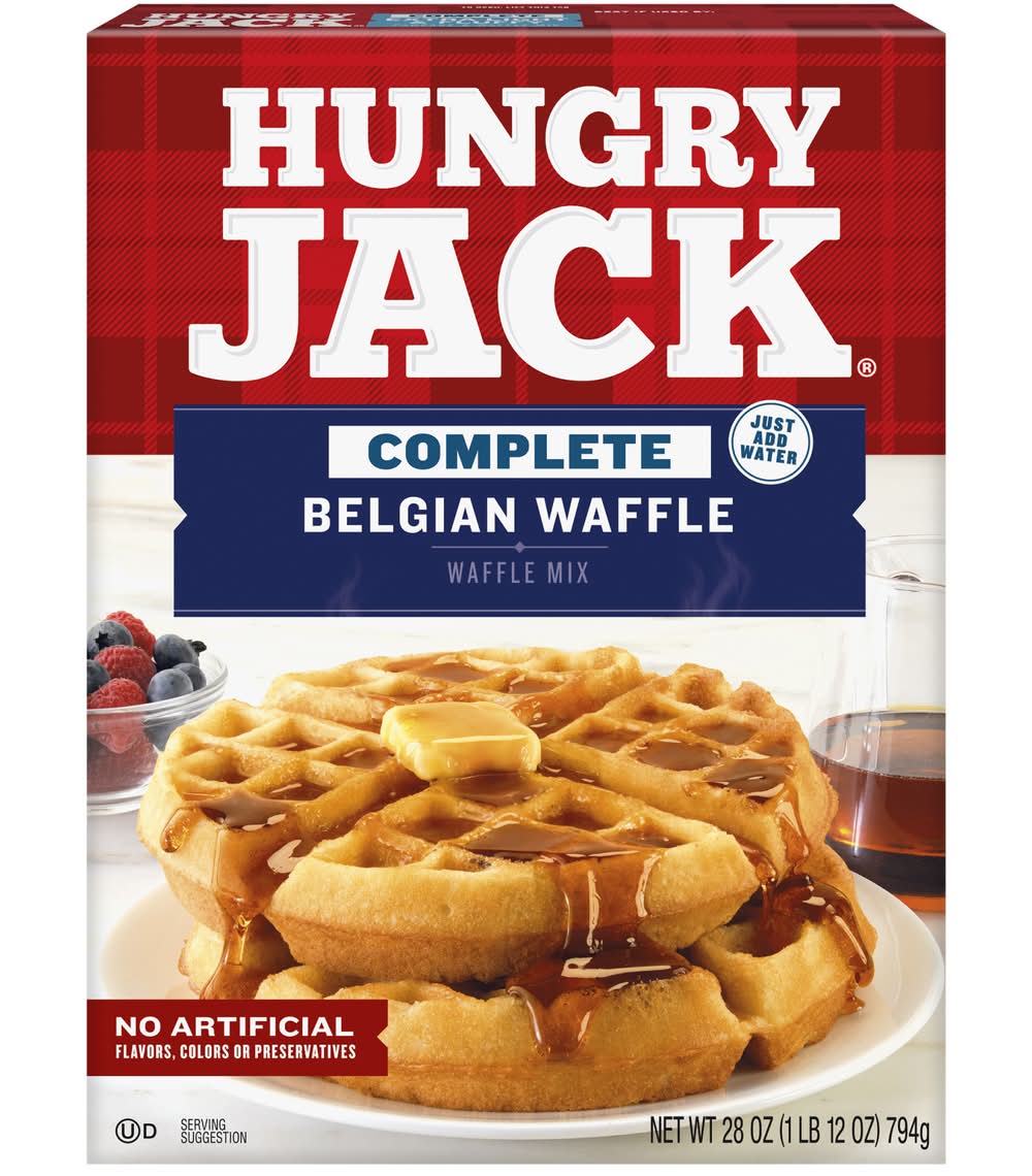 Hungry Jack Complete Belgian Waffle Mix (28 oz)