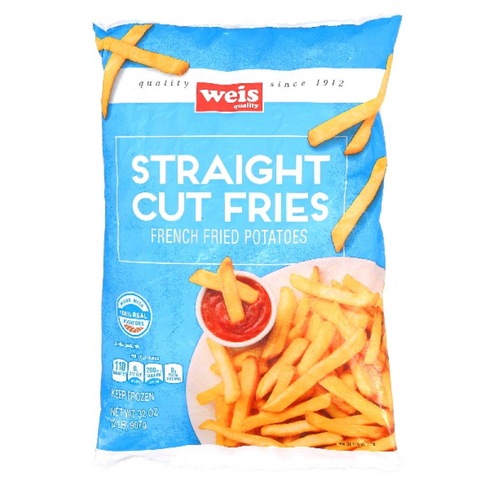 Weis Quality Straight Cut Fries Potatoes (32 oz)