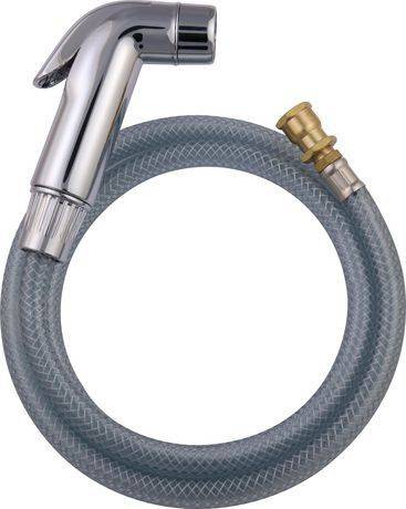 Peerless pulvérisateur d'évier en chrome avec tuyau - sink sprayer in chrome with hose (1 unit)