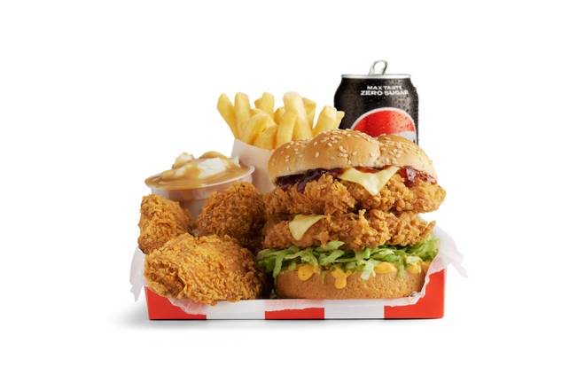Zinger Stacker® Burger Box