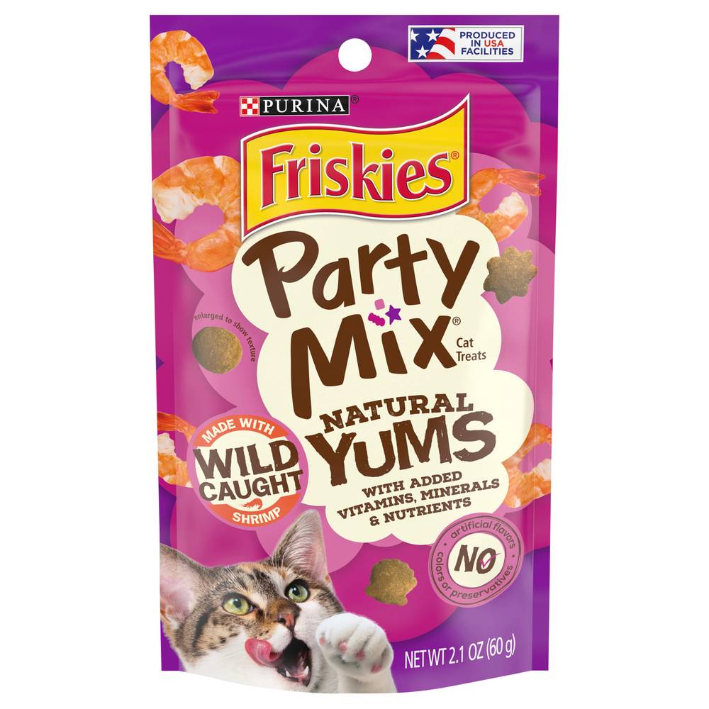 Purina Friskies Natural Yums Wild Shrimp Cat Treats (2.1 oz)