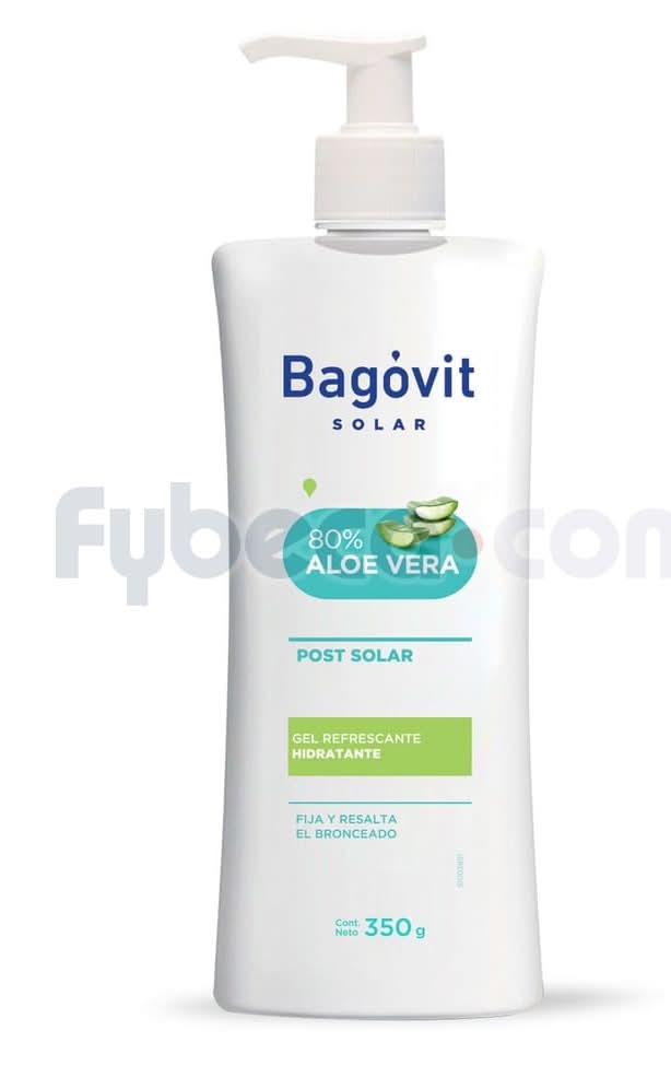 Bagovit Post Solar Con Aloe Vera Al 80% Gel X 350 Ml