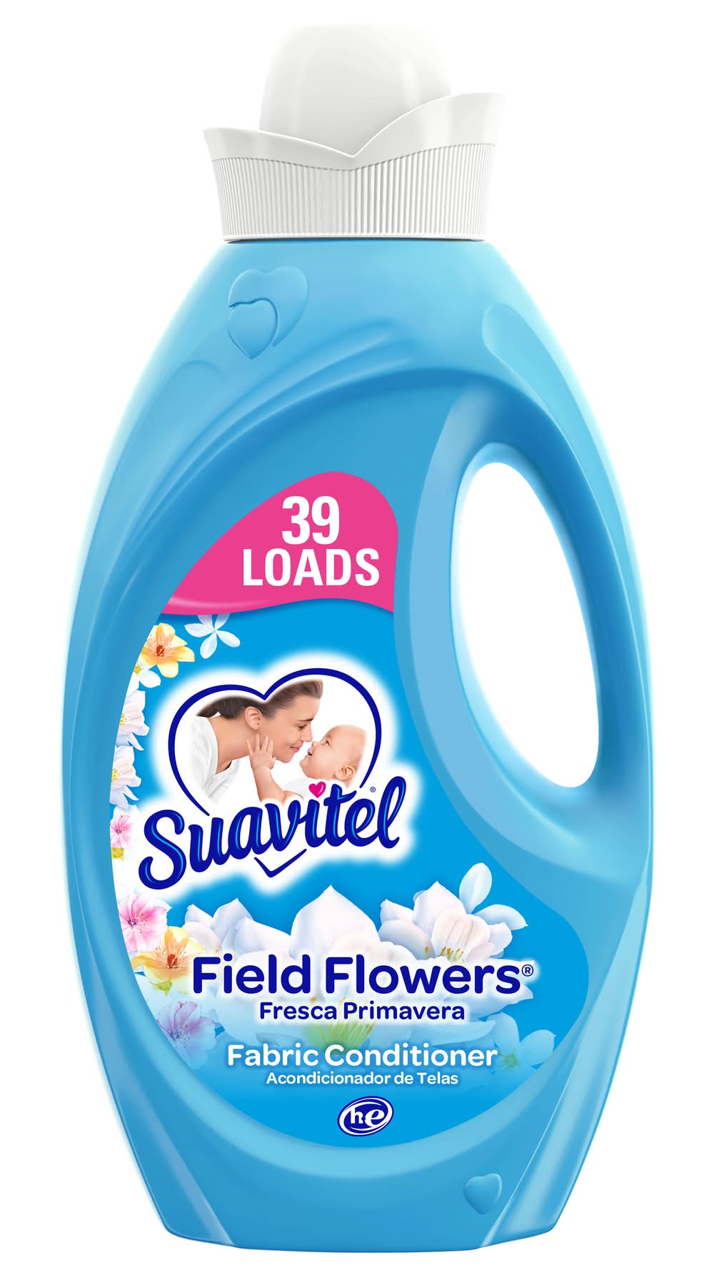 Suavitel Field Flowers Scent Fabric Softener (46 fl oz)