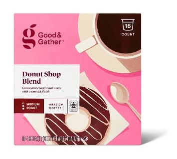 Good & Gather Arabica Coffee, Donut Shop Blend (0.39 oz, 16 ct)