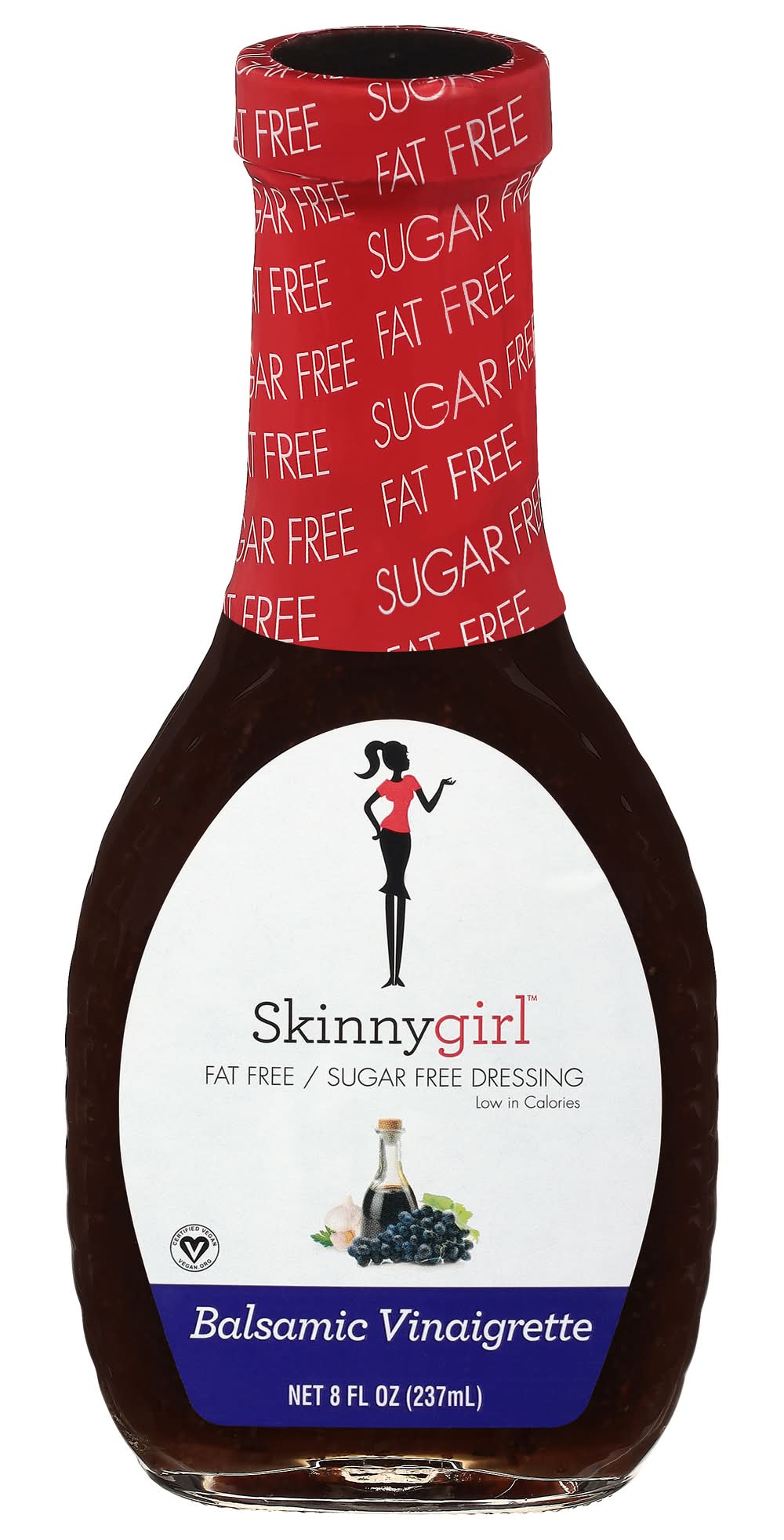skinny girl salad dressing Skinnygirl Dressing Fat Free Sugar Free Balsamic Vinaigrette - 8 Fl. Oz
