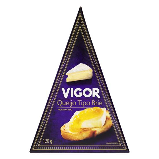 Vigor queijo brie fracionado (120 g)