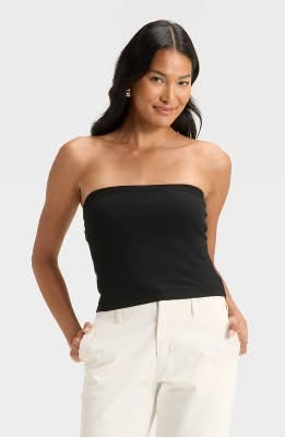 A New Day Tube Top, Women, XS, Black