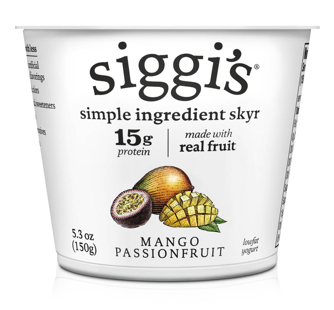 siggi's Icelandic Lowfat Yogurt, Mango-Passionfruit (5.3 oz)
