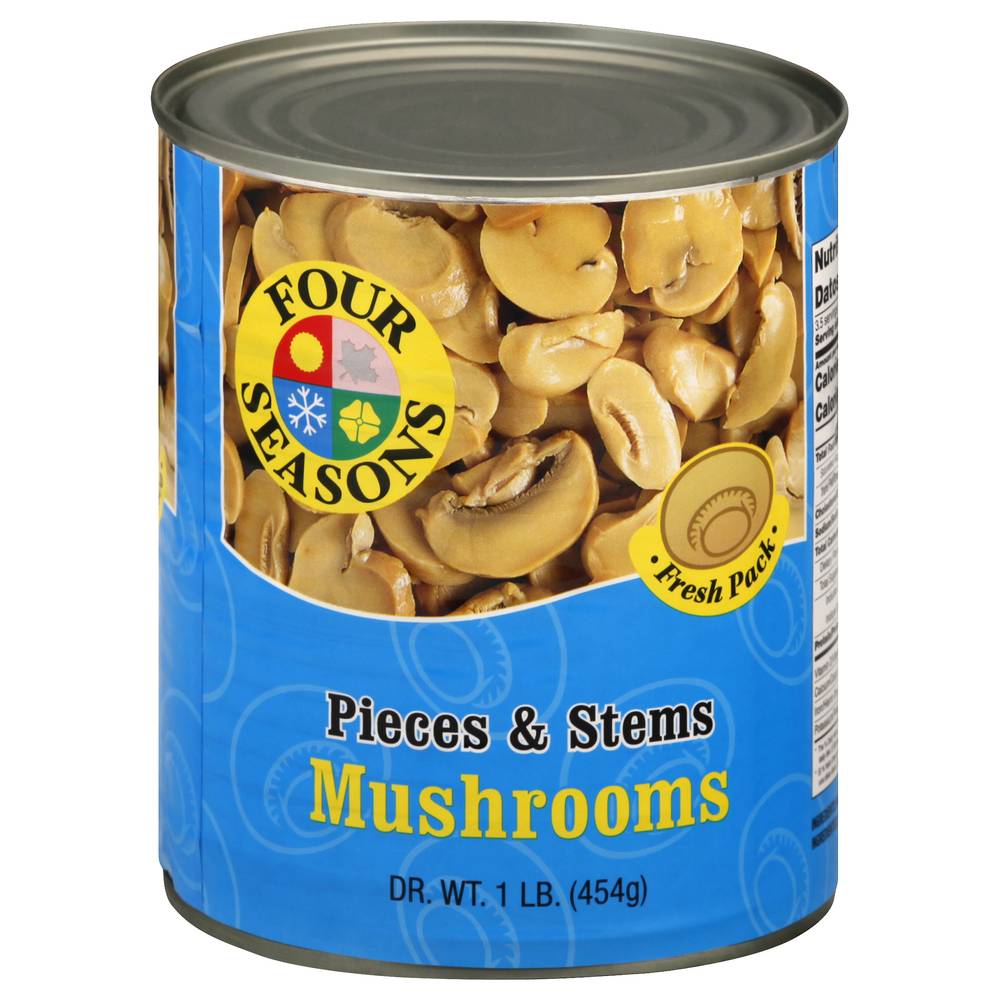 Four Seasons Pieces & Stems Mushrooms (1 lbs)