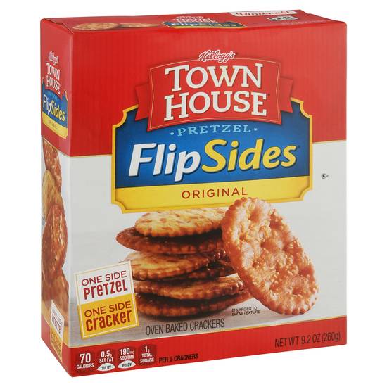 Town House Original Flip Sides Pretzel Crackers