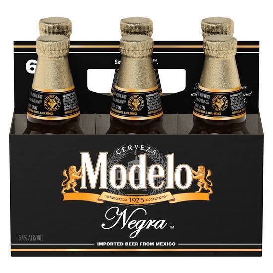 Modelo Negra Cerveza Imported Beer (6X12 Fl oz) (4.4% ABV)