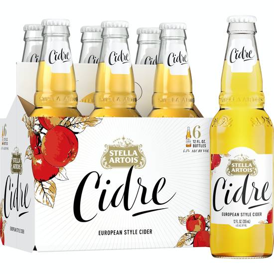 Stella Artois European Style Cider (6 ct, 12 fl oz)