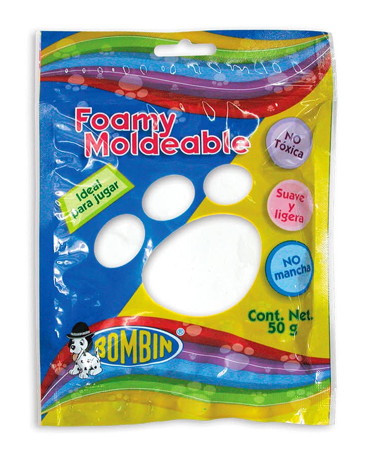 Bombin · Foamy moldeable blanco (50 g)