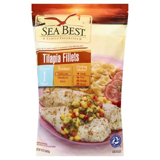 Sea Best Tilapia Fillets (16 oz)