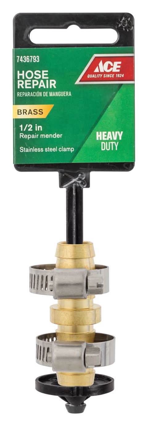 ACE 1/2 In. Brass Male Hose Repair