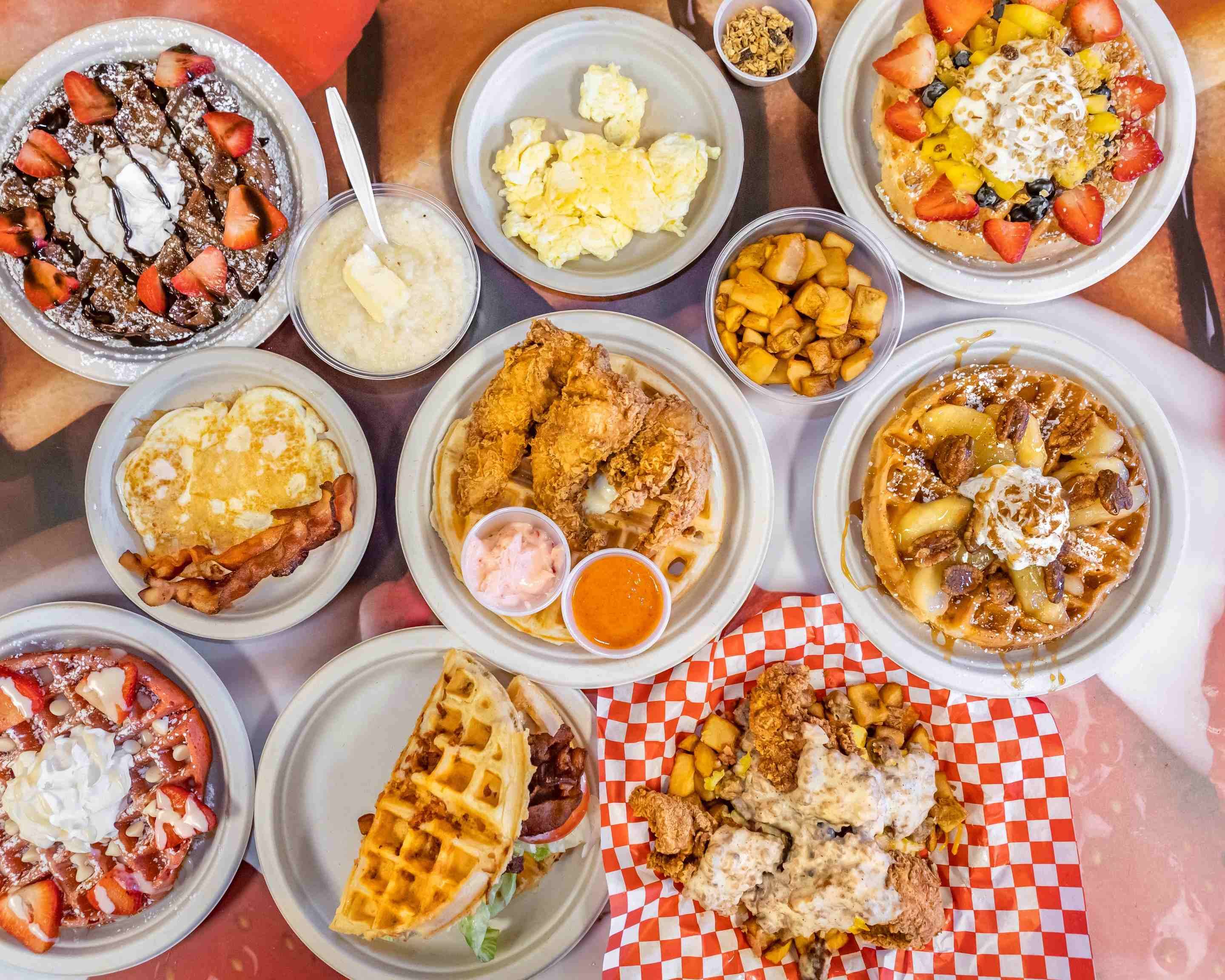 Waffles Cafe Menu North Las Vegas • Order Waffles Cafe Delivery Online