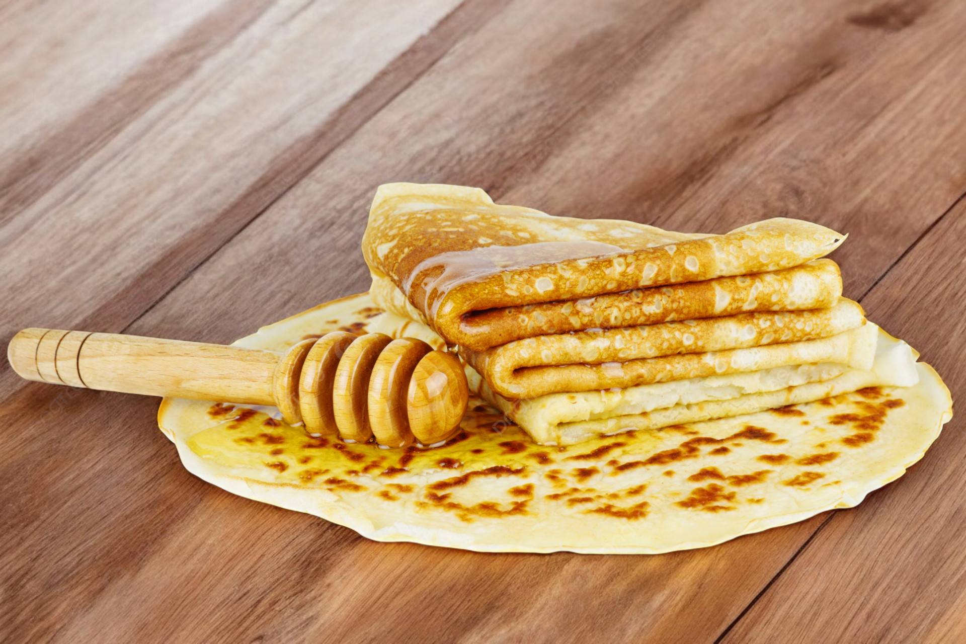 Crêpe miel 🍯