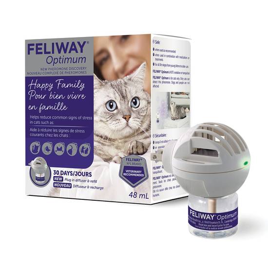 Feliway Optimum Diffuser For Cats Stress & Anxiety Relief