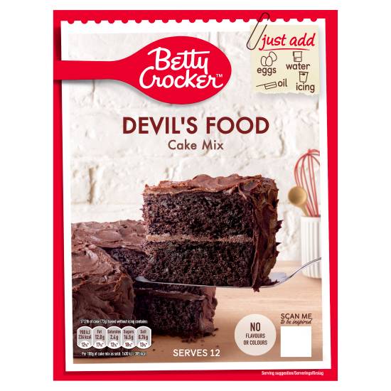 Betty Crocker Devil's Food Cake Mix (425g)