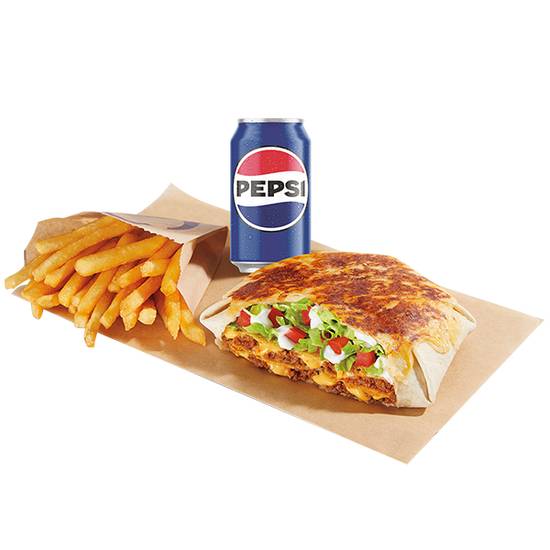 Combo Cheesy Triple Crunchywrap