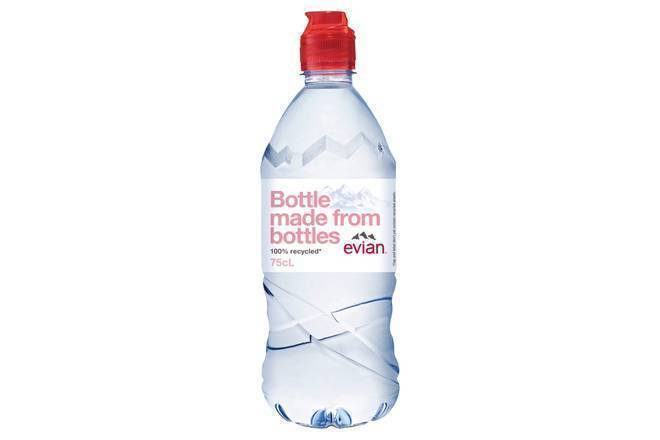 Evian Natural Mineral Water (750ml)