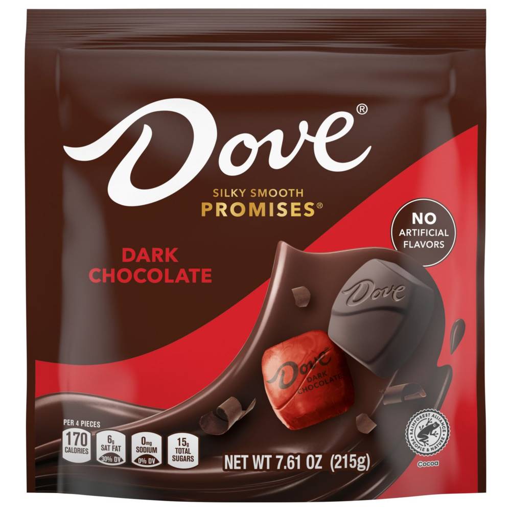 Dove Promises, Dark Chocolate Candy, 7.61 Oz Bag