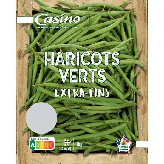 Casino Haricots verts extra fins 1kg