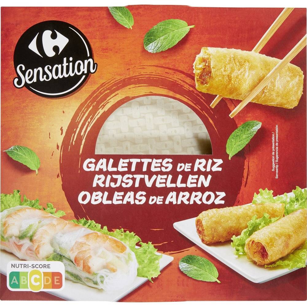 Galettes de riz CARREFOUR SENSATION - le paquet de 100g