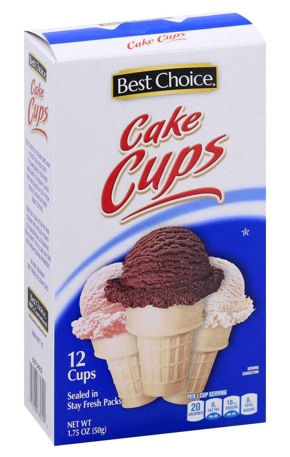 Best Choice Ice Cream Cake Cups (1.75 oz, 12 ct)