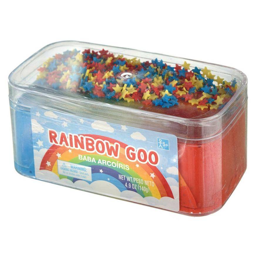 Rainbow Goo Slime, 4.9oz