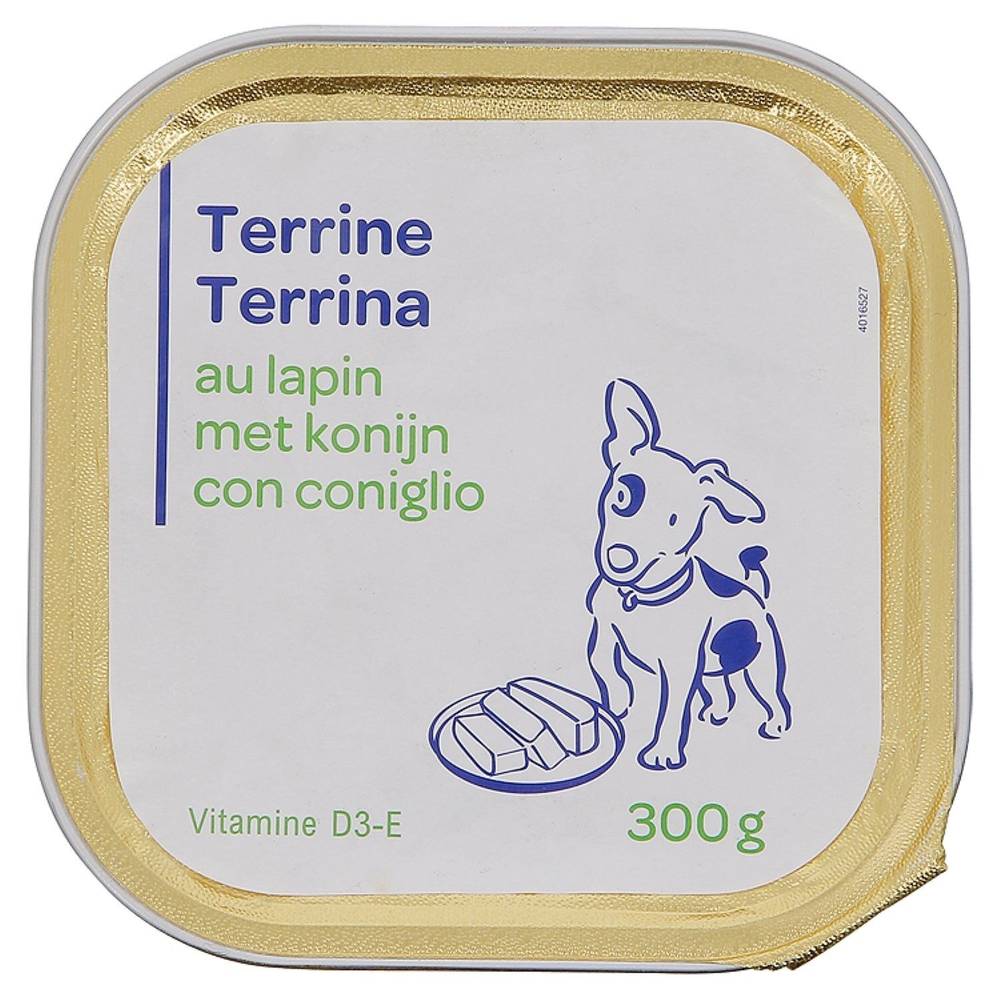 Simpl - Pâtée pour chien adulte au lapin (300g)