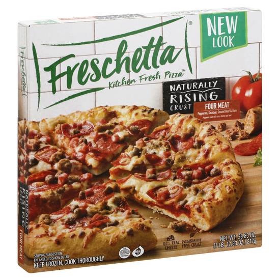 Freschetta Naturally Rising Crust Four Meat Pizza