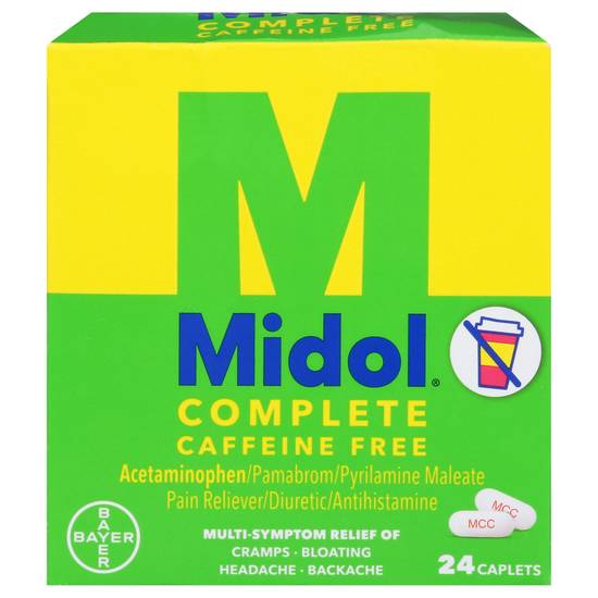 Midol Multi-Symptom Relief Caplets (24 ct)