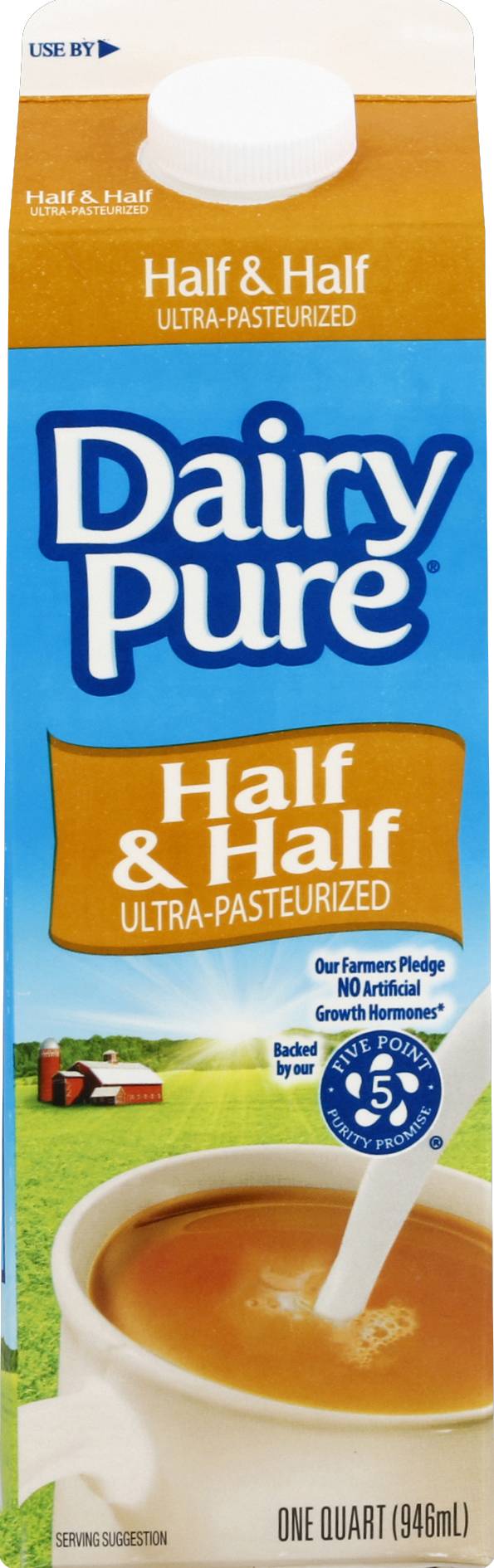 DairyPure Half and Half (946 ml)